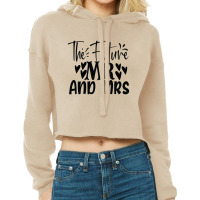 The Future Mr And Mrs Cropped Hoodie | Artistshot