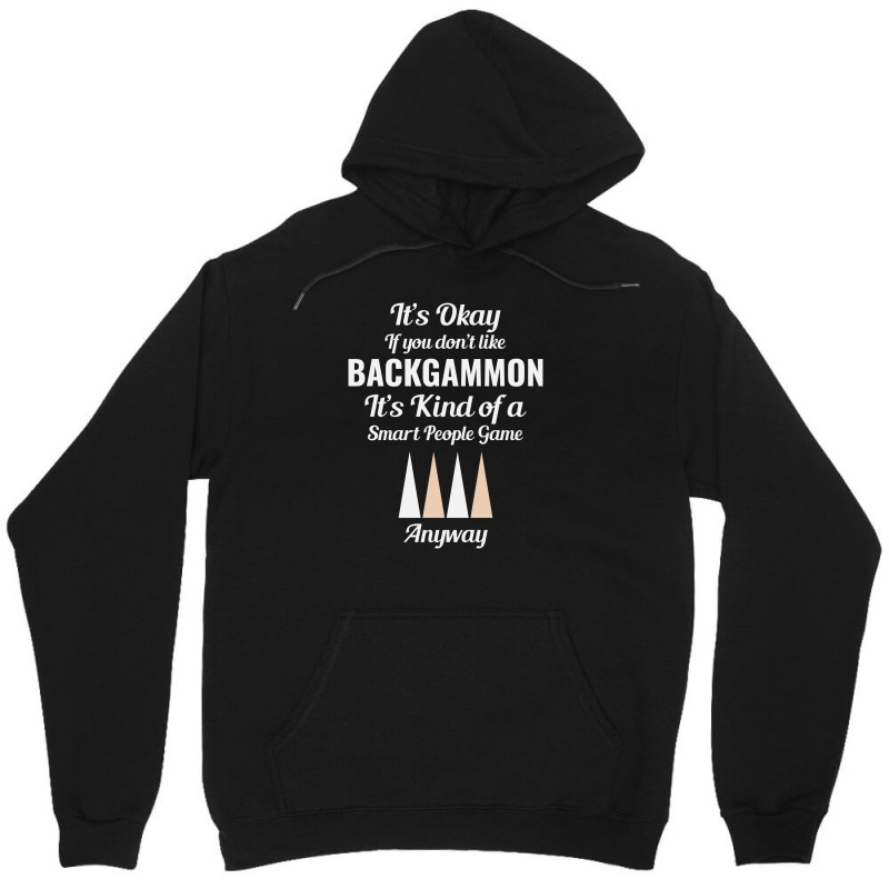 Backgammon Player Board Game Funny Sayings Gift Unisex Hoodie | Artistshot