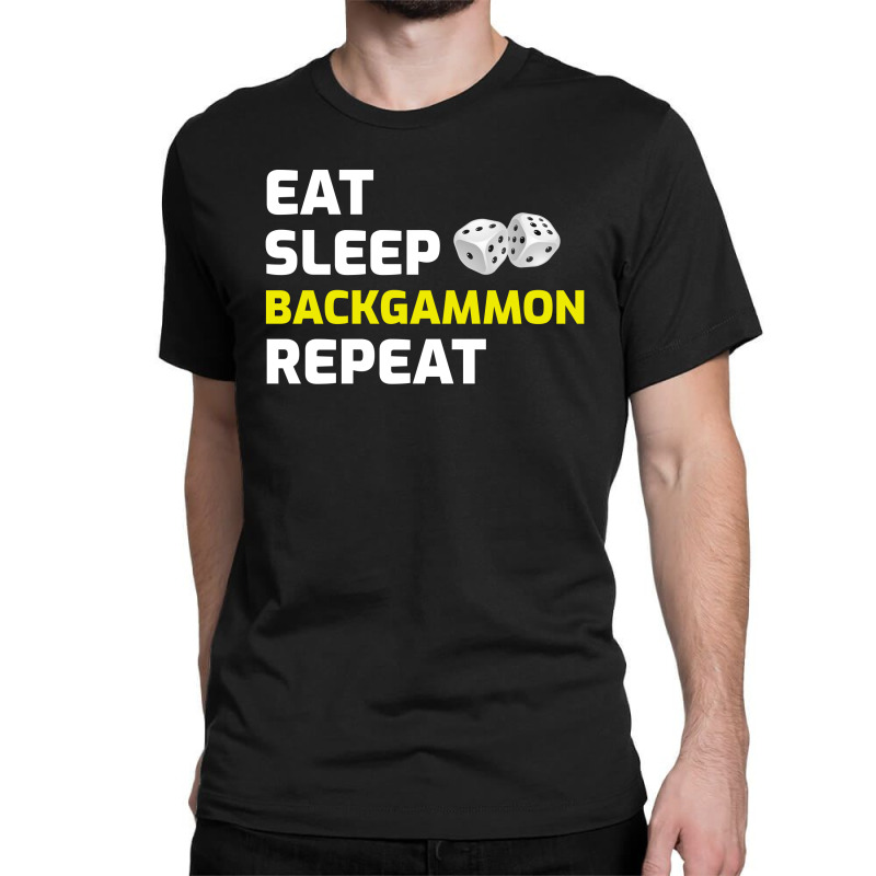 Backgammon Player Board Game Funny Sayings Gift Classic T-shirt | Artistshot