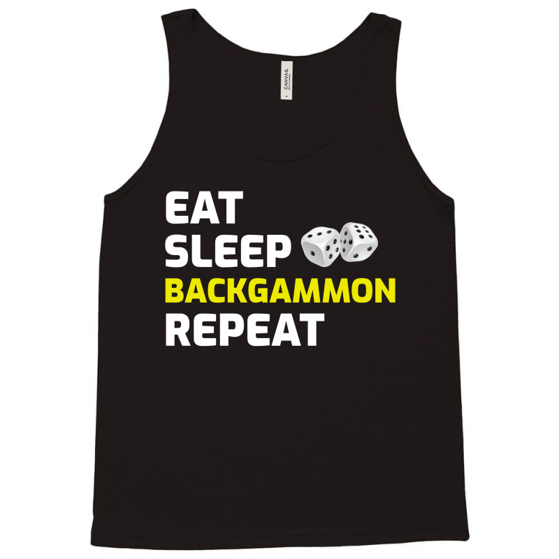 Backgammon Player Board Game Funny Sayings Gift Tank Top | Artistshot