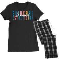 Licensed Skin Esthetician Graduation Skin Esthetician T Shirt Women's Pajamas Set | Artistshot