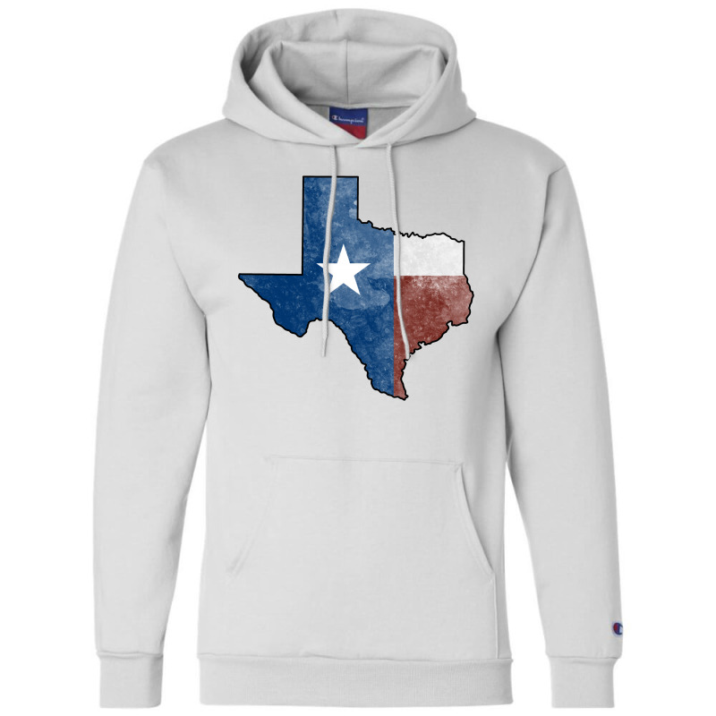 Texas Watercolor Map Champion Hoodie | Artistshot