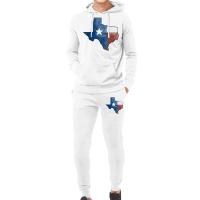 Texas Watercolor Map Hoodie & Jogger Set | Artistshot