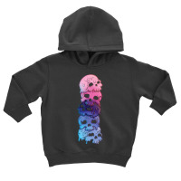 Omnisexual Pride Flag Goth Skulls T Shirt Toddler Hoodie | Artistshot