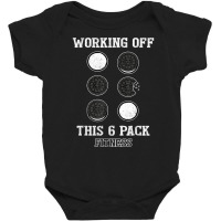 Mens Working Off This 6 Pack Fitness Cookies T Shirt Baby Bodysuit | Artistshot