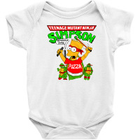 Teenage Mutant Ninja Simpson Baby Bodysuit | Artistshot