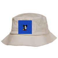 Mickimouse Goyard Blue Bucket Hat. By Artistshot
