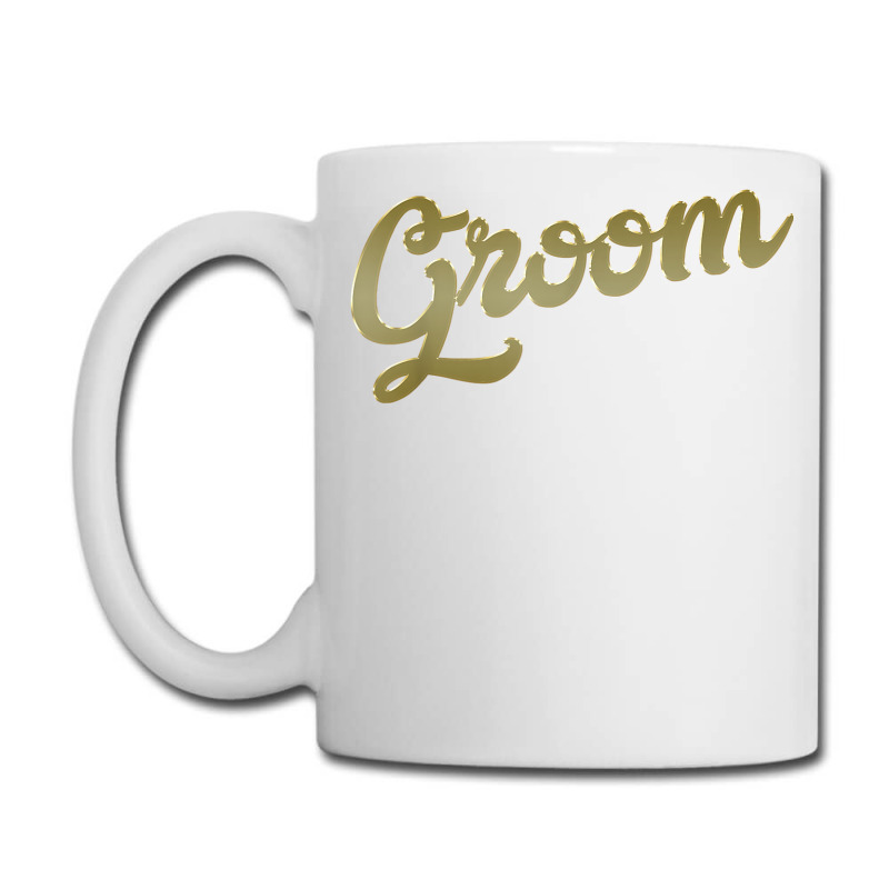 Best Groom Shirt Wedding Party & Bachelor Party, Faux Gold Coffee Mug | Artistshot