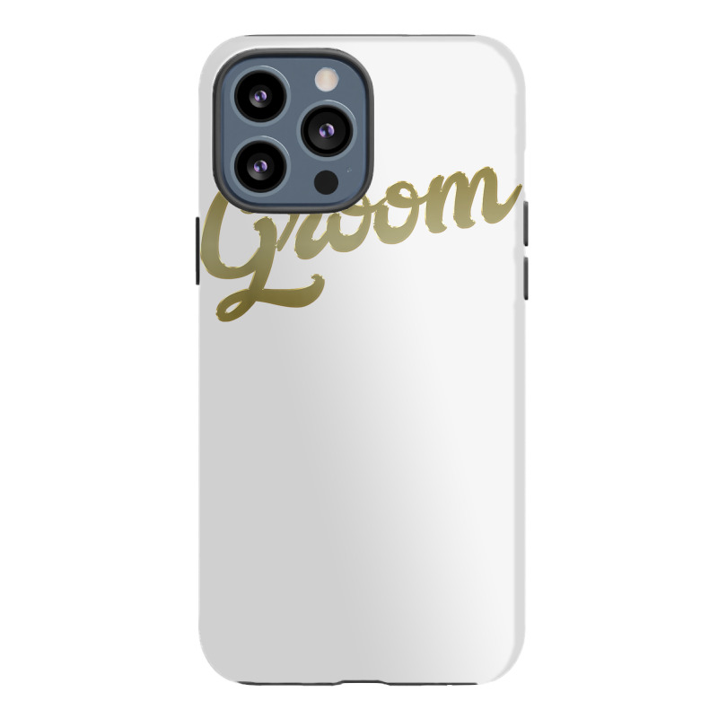 Best Groom Shirt Wedding Party & Bachelor Party, Faux Gold Iphone 13 Pro Max Case | Artistshot