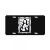 Gothic Mona Lisa License Plate | Artistshot