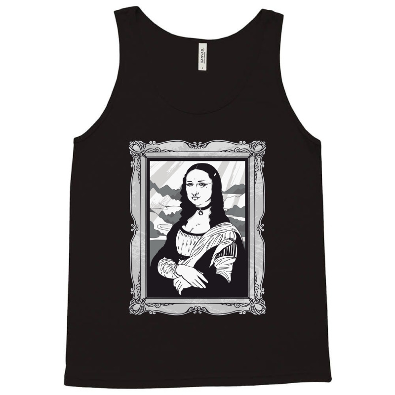 Gothic Mona Lisa Tank Top | Artistshot