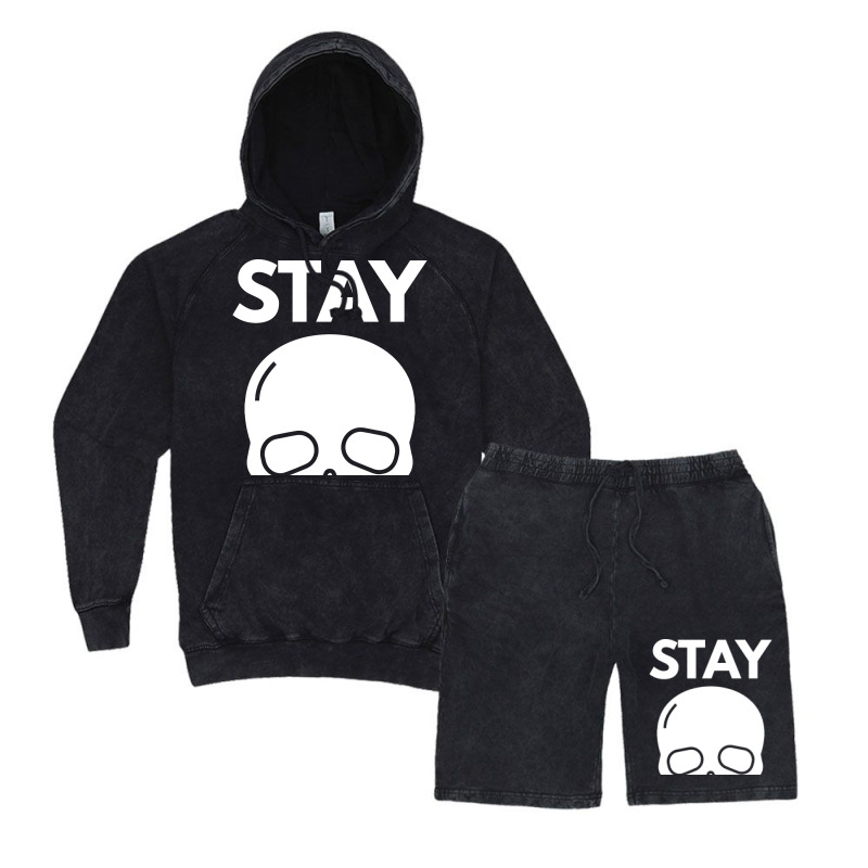 Staying Alive Vintage Hoodie And Short Set | Artistshot