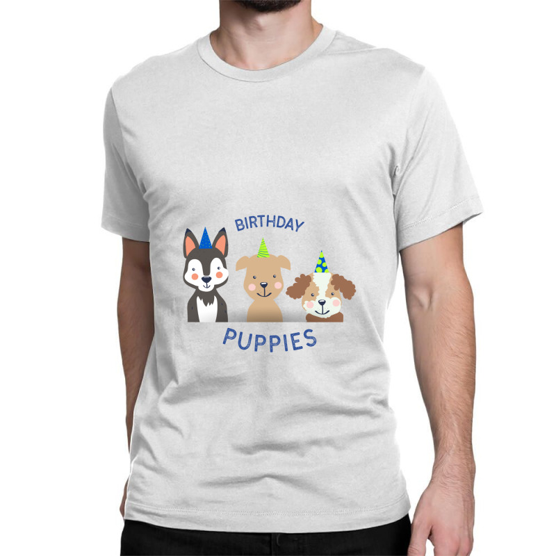 Birthday Puppies Classic T-shirt | Artistshot