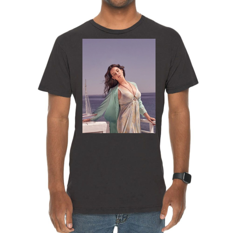 Lana Vacation On The Ship Vintage T-shirt | Artistshot