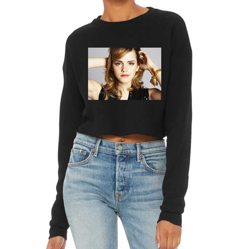 Beauty And The Beast Of Emma Cropped Sweater by adipara | Artistshot