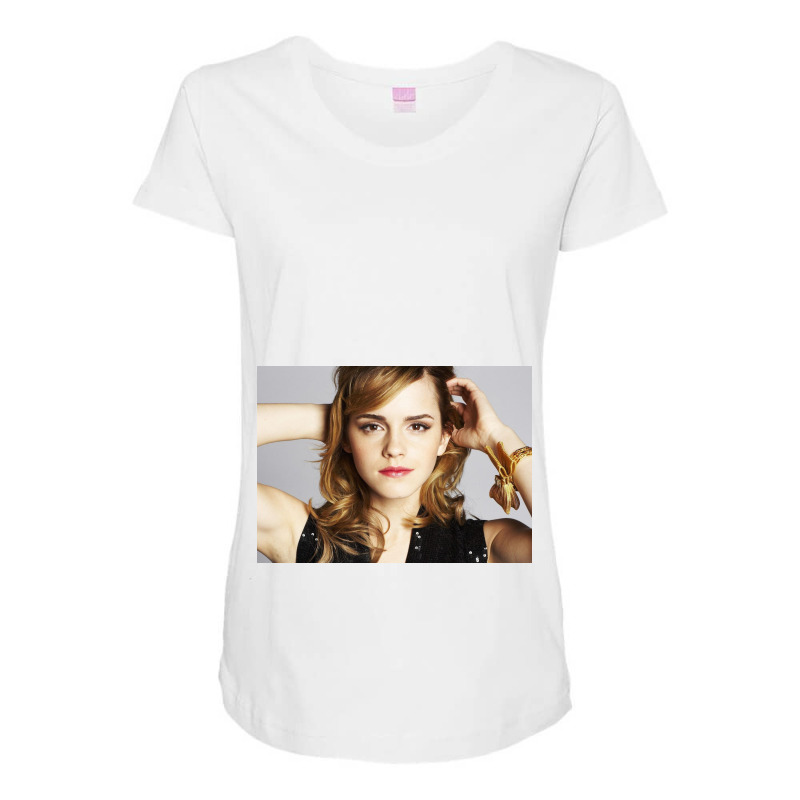 Beauty And The Beast Of Emma Maternity Scoop Neck T-shirt by adipara | Artistshot