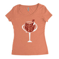 Wine Talking Women's Triblend Scoop T-shirt | Artistshot