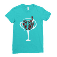 Wine Talking Ladies Fitted T-shirt | Artistshot