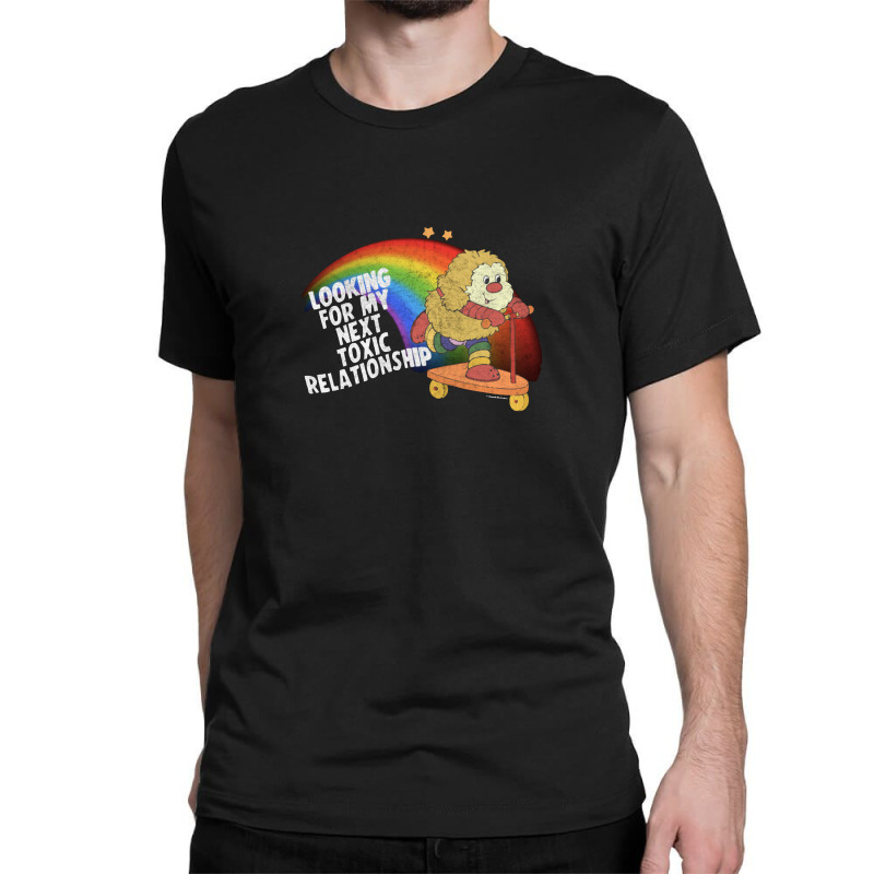 Retro 80s Style Cartoon Nihilism Humor Design Classic T-shirt by qulonuhun | Artistshot