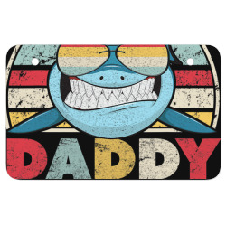 daddy shark shirt, gift for dad t shirt ATV License Plate | Artistshot