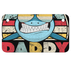 daddy shark shirt, gift for dad t shirt Motorcycle License Plate | Artistshot