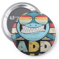 daddy shark shirt, gift for dad t shirt Pin-back button | Artistshot