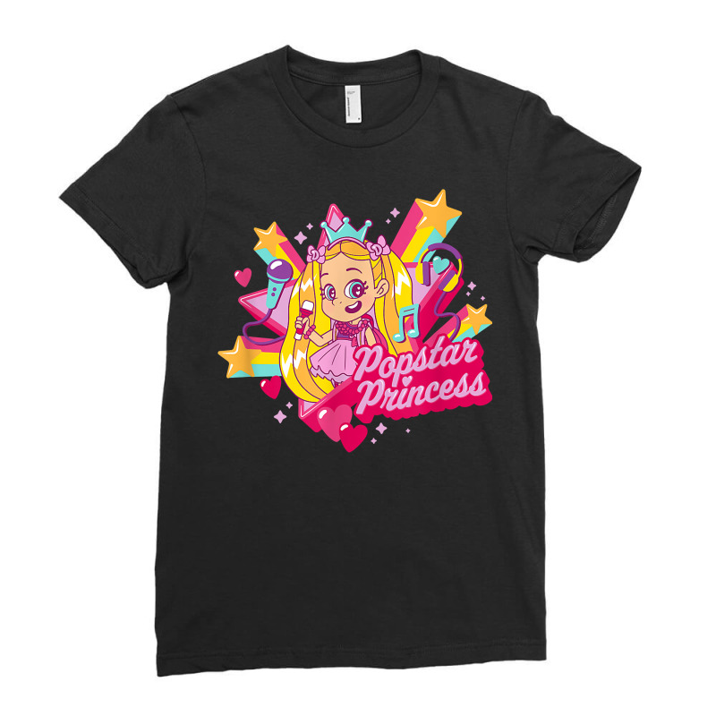 Love Diana Popstar Princess T Shirt Ladies Fitted T-Shirt by dequariusgoblirsch | Artistshot