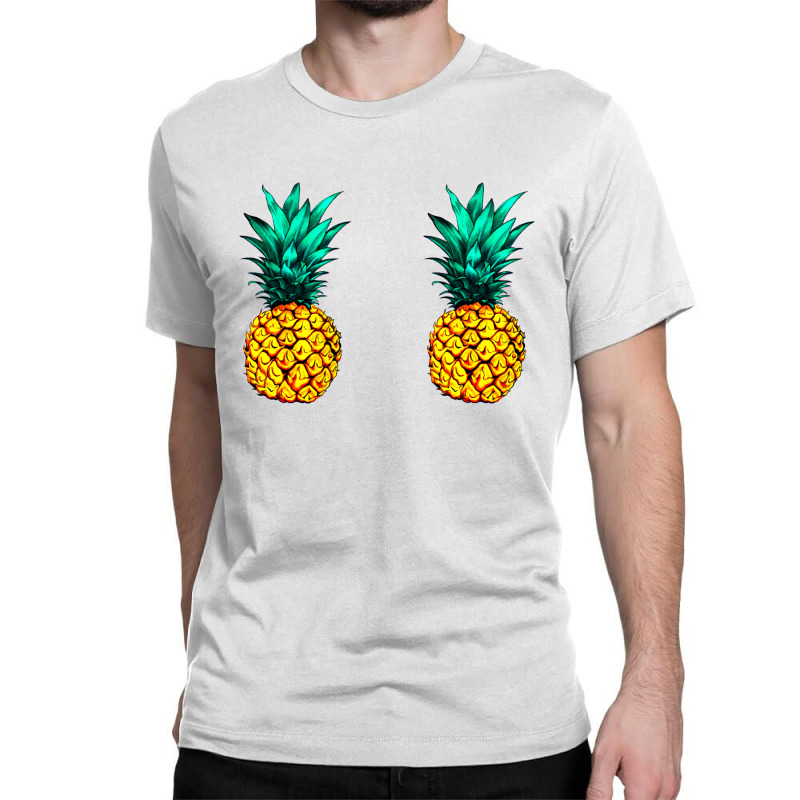 Born to Be Sassy Personalized Rainbow Pineapple Graphic T-Shirt