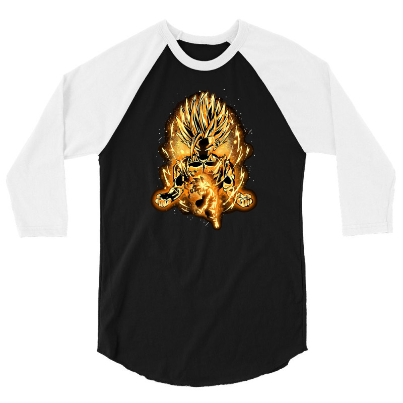 Golden Saiyan Gohan 3/4 Sleeve Shirt by hadibuwono | Artistshot