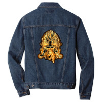 Golden Saiyan Gohan Men Denim Jacket | Artistshot