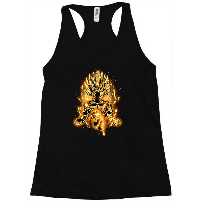 Golden Saiyan Gohan Racerback Tank by hadibuwono | Artistshot