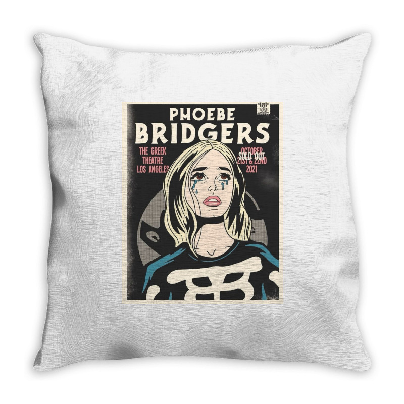 Phoebebridgers The Greek Theatre Los Angles Throw Pillow | Artistshot