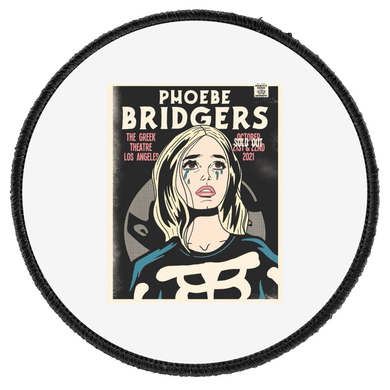 Phoebebridgers The Greek Theatre Los Angles Round Patch | Artistshot