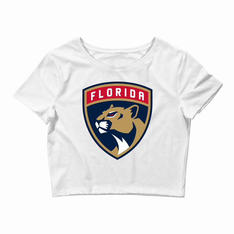 Florida Ice Hockey Sport Crop Top by Lili Fashion | Artistshot