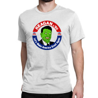 Ronald Reagan Zombie, Let's Make America Great Again Classic T-shirt | Artistshot