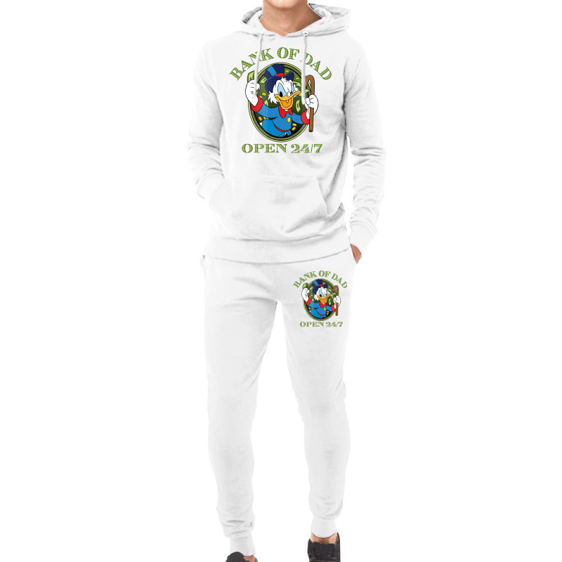 D.u.ck .ta.les B.a.n.k Of Dad  Shirt Hoodie & Jogger Set | Artistshot