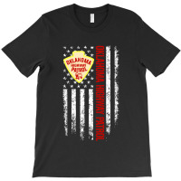 Oklahoma Highway Patrol American Flag T-shirt | Artistshot