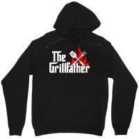 Mens Funny The Grillfather Cookout And Mobster Movie Parody Combo T Sh Unisex Hoodie | Artistshot