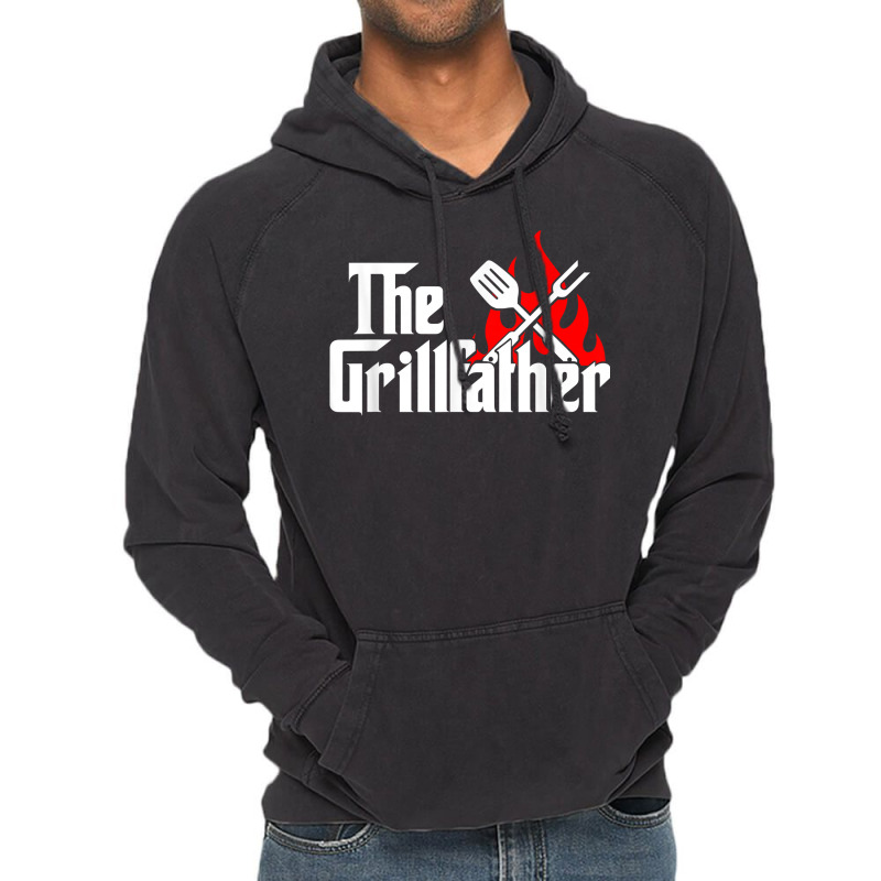 Mens Funny The Grillfather Cookout And Mobster Movie Parody Combo T Sh Vintage Hoodie by dequariusgoblirsch | Artistshot