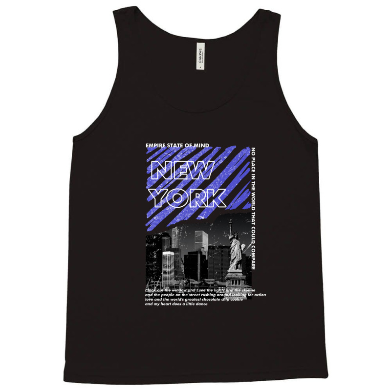 New York Streetwear Design Tank Top | Artistshot