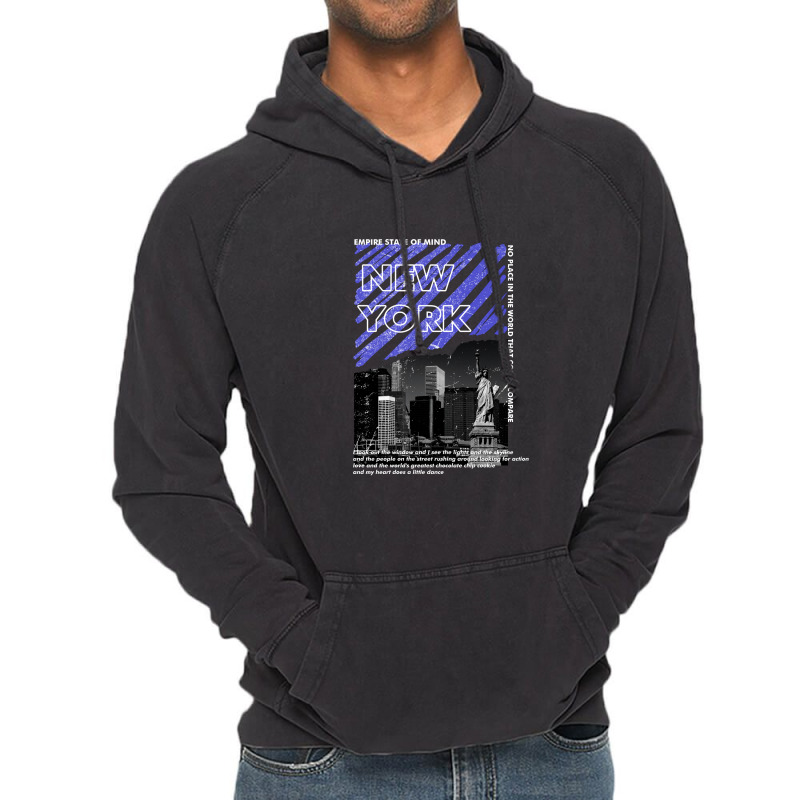 New York Streetwear Design Vintage Hoodie | Artistshot