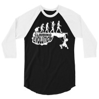 Climbing Evolution 3/4 Sleeve Shirt | Artistshot