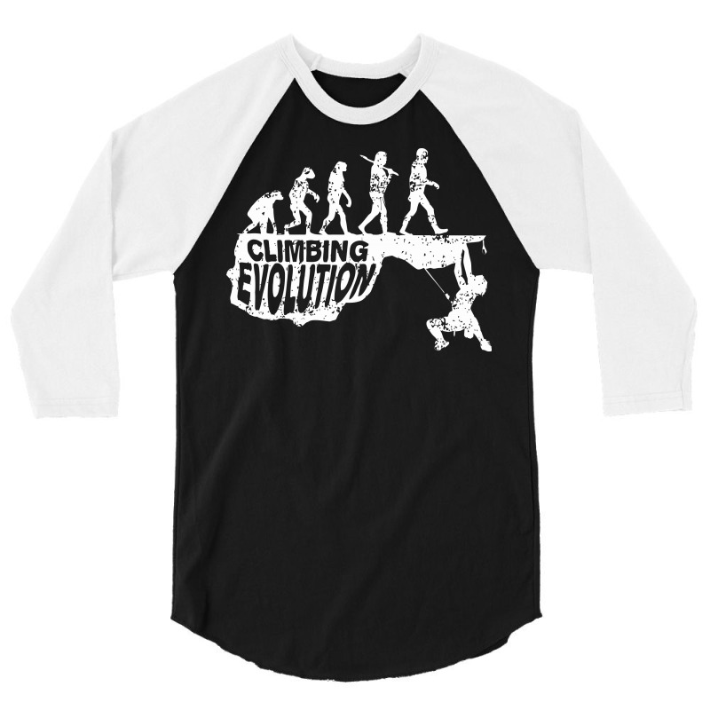 Climbing Evolution 3/4 Sleeve Shirt | Artistshot