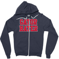 Gator Hater Zipper Hoodie | Artistshot