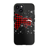 Bee Funny Bee Christmas Red Plaid Pajama Animals Lover 602 Iphone 13 Case | Artistshot