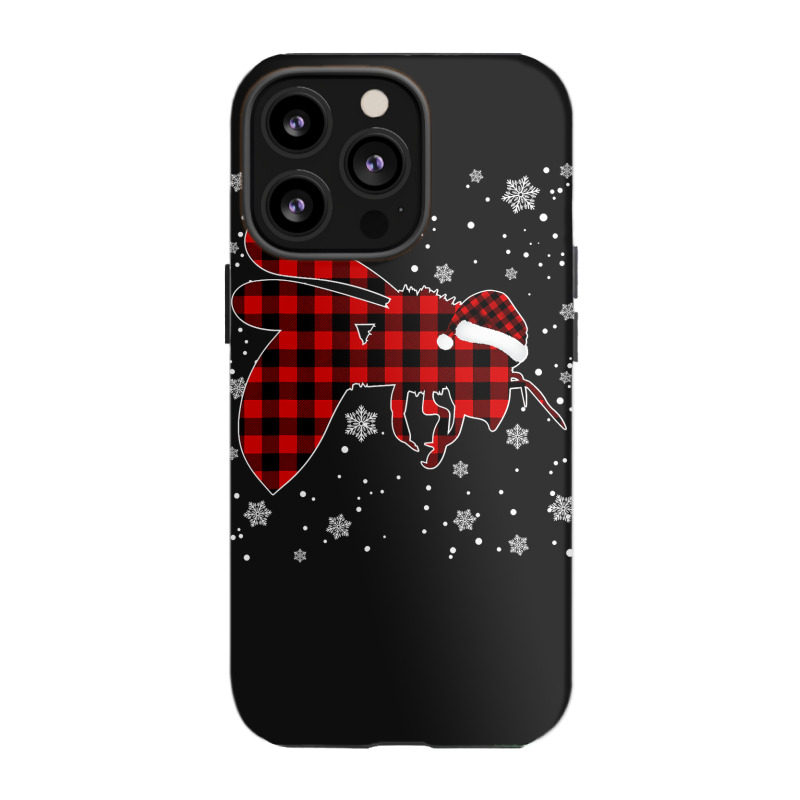 Bee Funny Bee Christmas Red Plaid Pajama Animals Lover 602 Iphone 13 Pro Case | Artistshot