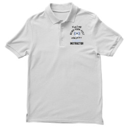 flight instructor cat gifts for cat lovers   it ain't easy being purr Men's Polo Shirt | Artistshot