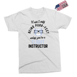 flight instructor cat gifts for cat lovers   it ain't easy being purr Exclusive T-shirt | Artistshot