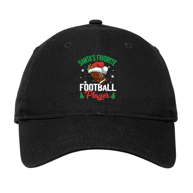 Football Santas Favorite Football Player Christmas Pajama 133 Adjustable Cap by circularflap | Artistshot