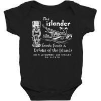 Tiki Bar  The Islander  Hawaiian Style  Vintage Americana T Shirt Baby Bodysuit | Artistshot